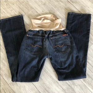 Maternity Seven for all Mankind jeans, Sz 31